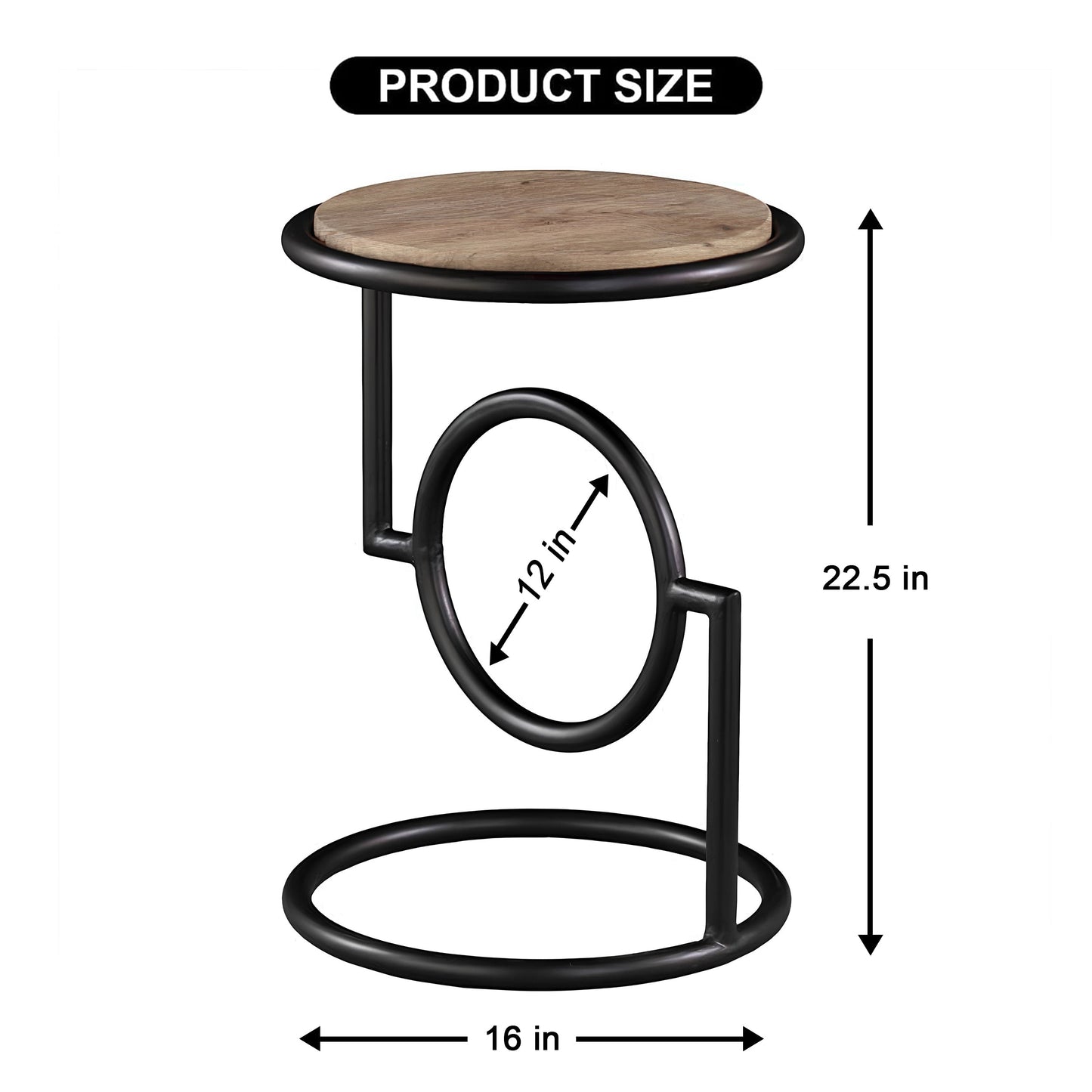 Loop Frame Accent Table by Matrix