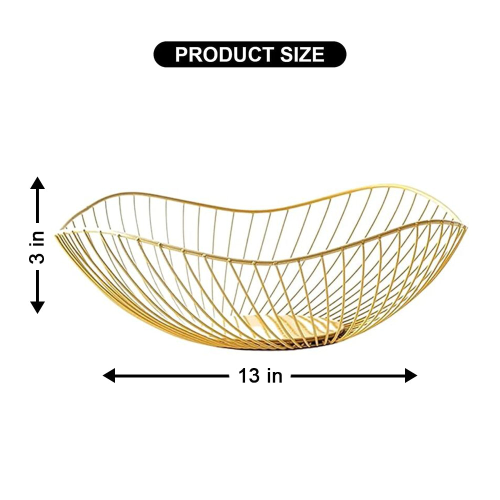 Golden SleekWave Multipurpose Tray by Matrix