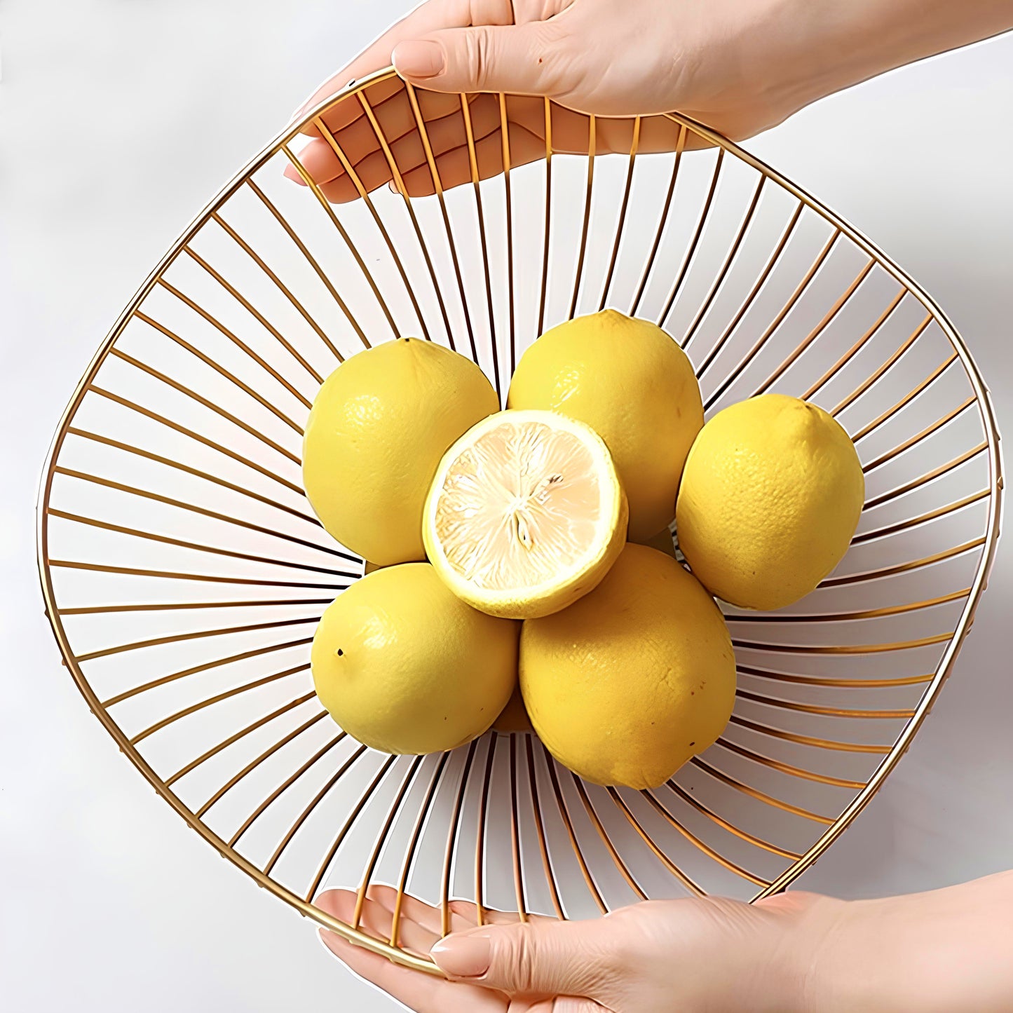 Golden SleekWave Multipurpose Tray by Matrix