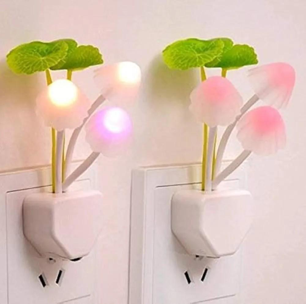 LED Night Light Mushroom Lamp