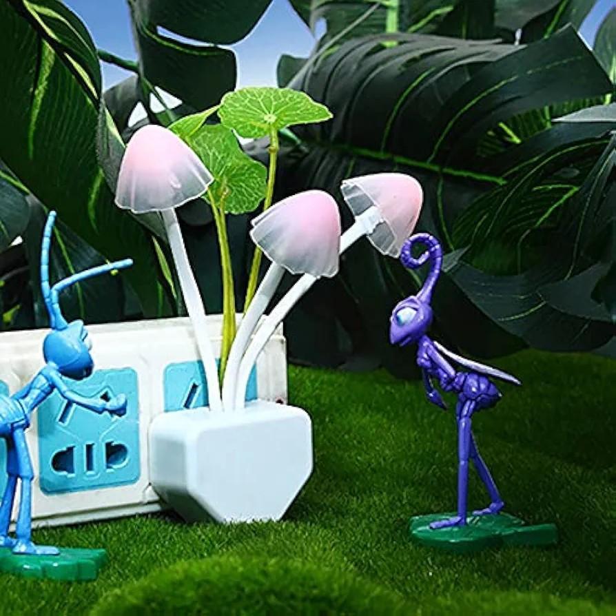 LED Night Light Mushroom Lamp