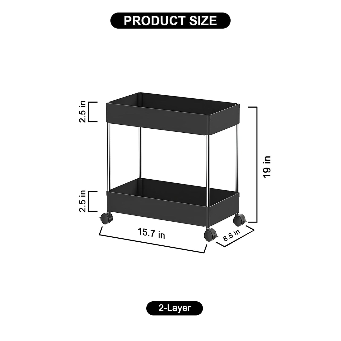 Multiuse Smart 2-Layer Organizer by Matrix
