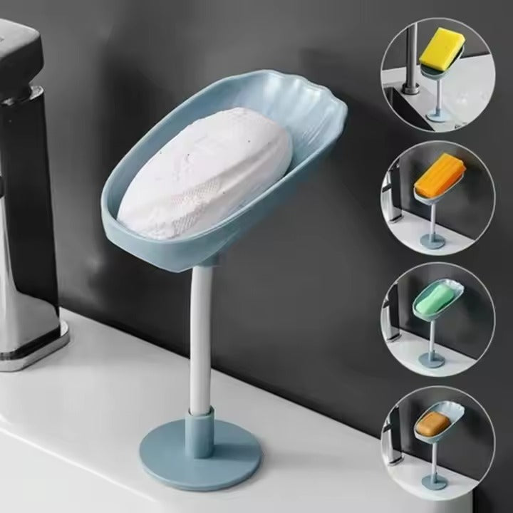 Wall-Mounted Shell Drain Soap Dish