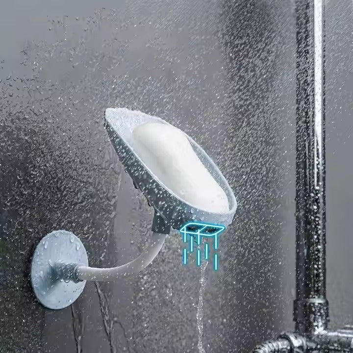 Wall-Mounted Shell Drain Soap Dish