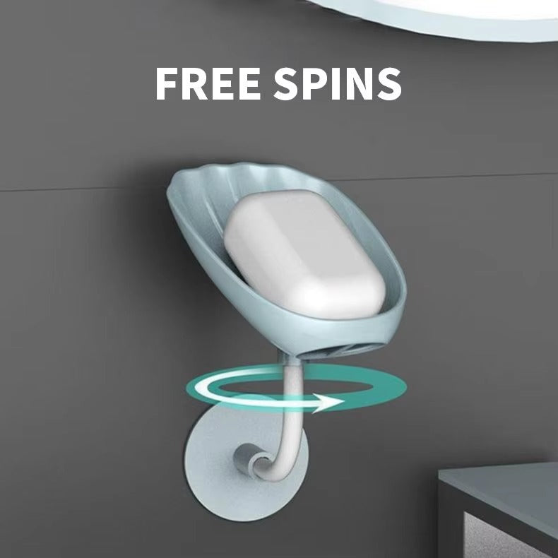 Wall-Mounted Shell Drain Soap Dish