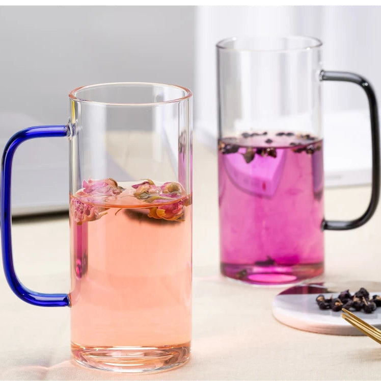 PrismaGlow 4pcs Borosilicate Glass Set | 380ml